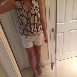 Diane von Furstenberg drapey top