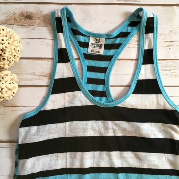 PINK Victoria's Secret Tops - ✨SALE✨VS Pink striped tank