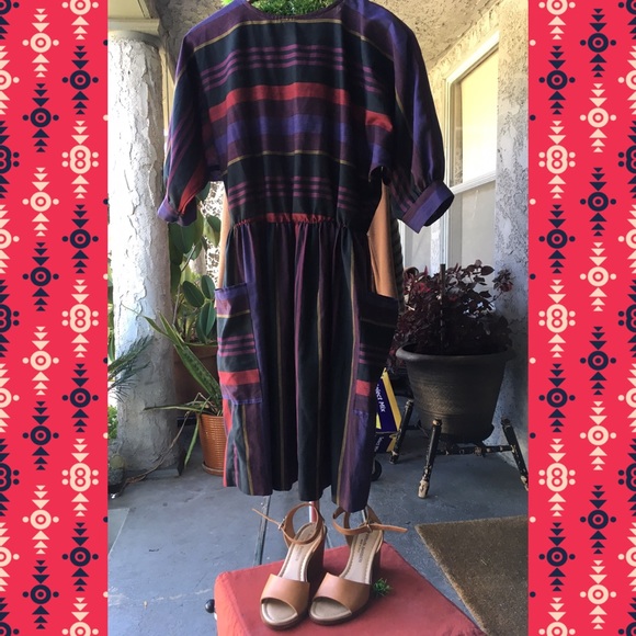 1940s Vintage Sleeve Dress