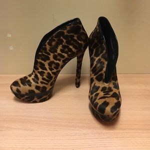B by Brian ATWOOD pony hair platforms.
