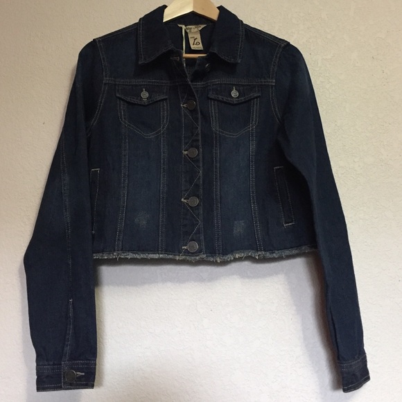 Indigo Rein Jackets & Blazers - Dark Wash Denim Jacket