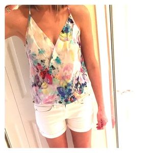 Amanda Uprichard silk halter tank