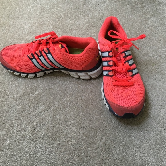 Pink Adidas shoes