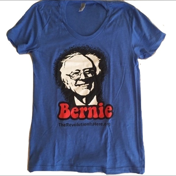 American Apparel Tops - Bernie: The revolution is here T. Blue. Size: L