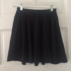 American Apparel Black Miniskirt
