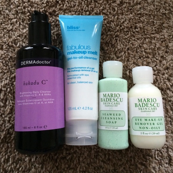 Face cleansers