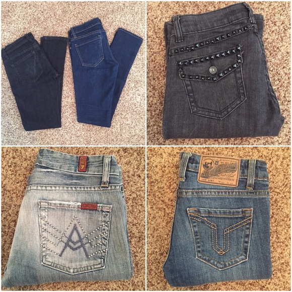 4️⃣ Pairs of Jeans Bundle! Size 24