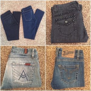 4️⃣ Pairs of Jeans Bundle! Size 24