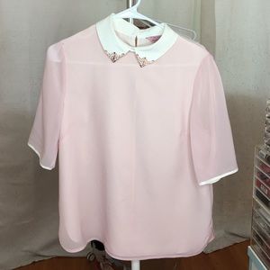 Ted baker pink shirt