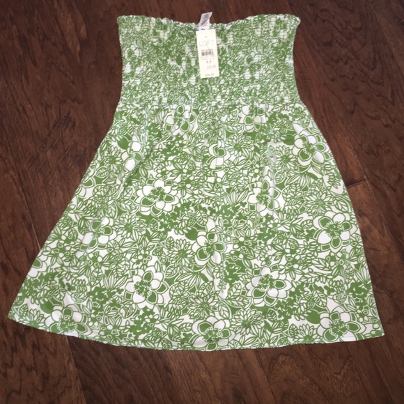 Strapless loft shirt so cute never worn