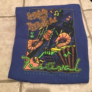 Louisiana shrimp and petroleum festival T shirt
