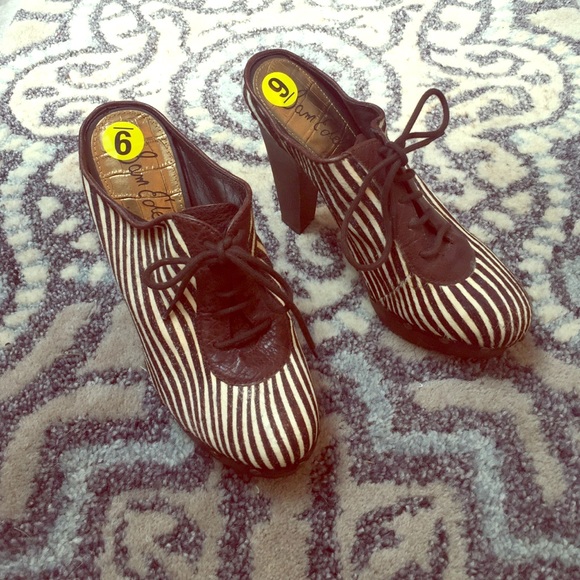 Sam Edelman Striped Clogs
