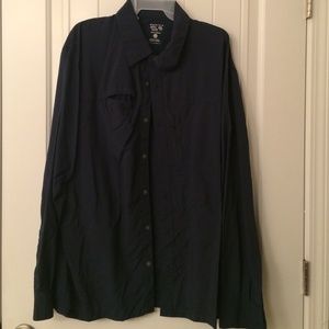 Mountain Hard Wear navy button up