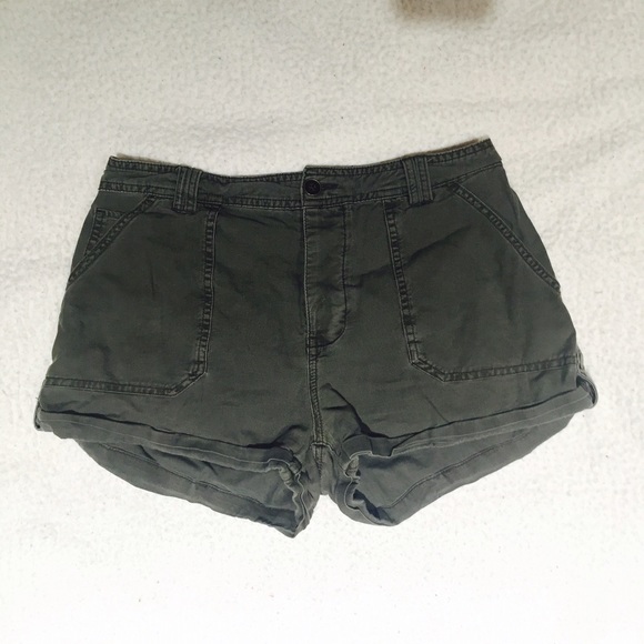 Abercrombie army shorts