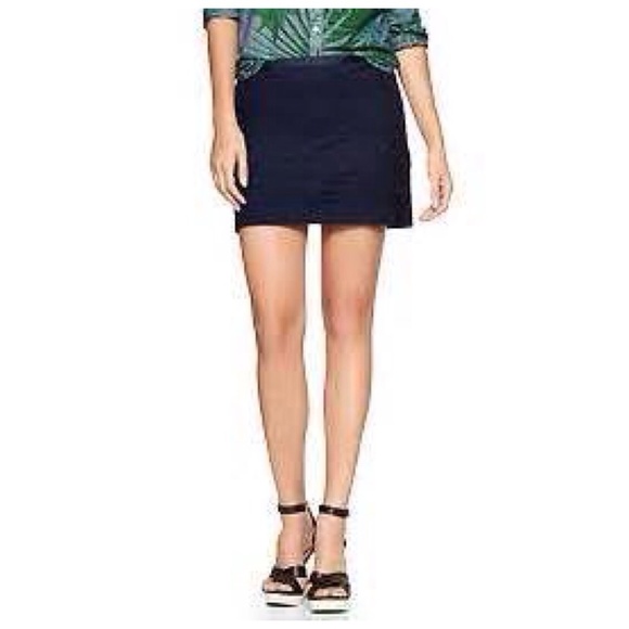 GAP Dresses & Skirts - Gap Eyelet Striped Mini Skirt