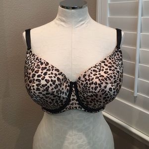Cacique NWOT Balconette Push Up Bra 42DDD