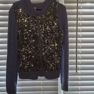 PINK periwinkle zip up