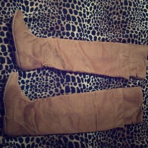 Knee high boots