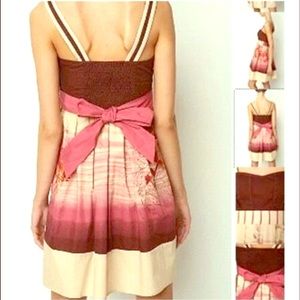 Urban Outfitters Kimchi Pink Printed Navajo Dress