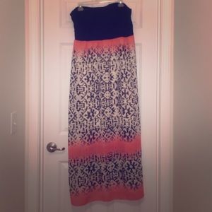 Strapless Maxi Dress