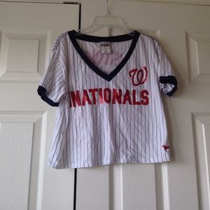 Pink Nationals Crop Top
