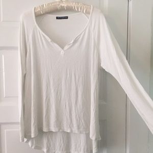 Brandy Melville White Long Sleeve Tee