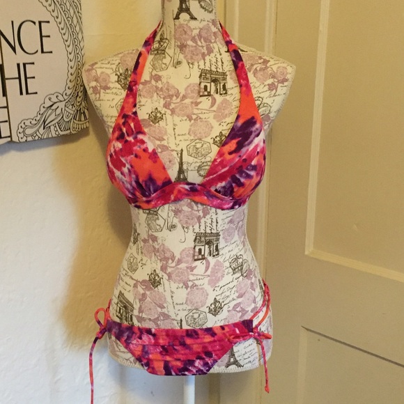 Victoria's Secret Other - VS tie dye swimsuit with padded top
