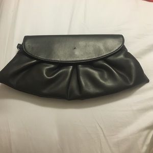 NYC gray clutch!