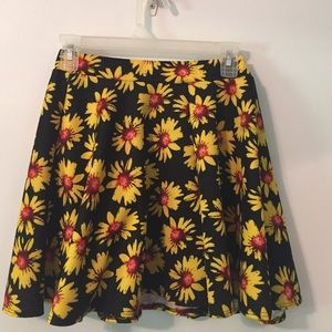 Sunflower Printed Skirt