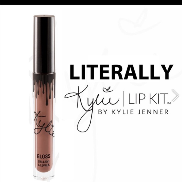 Kylie J lip gloss in Literally