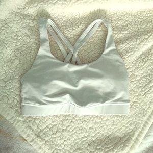 White Energy lulu lemon bra🍋