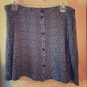 Floral patterned skit