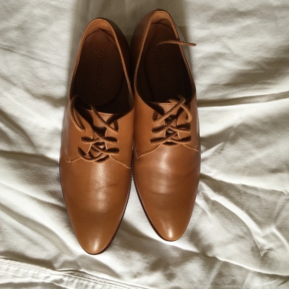 Madewell Shoes - Madewell pecan brown Jesse Oxford #bpt