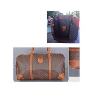 Céline Macadam Duffel and Bucket Purse *Authentic!