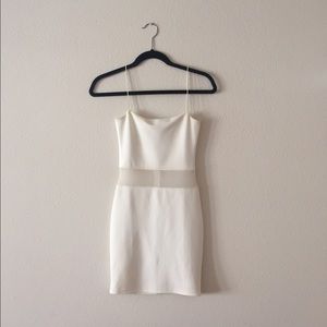 White body con dress from Missguided