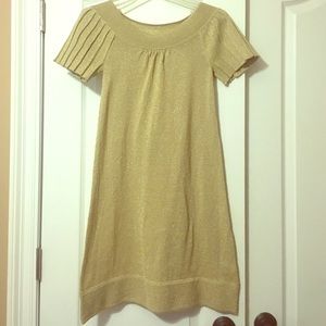 Gold dress!