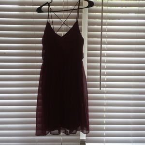 Maroon Dainty Hooligan Dress