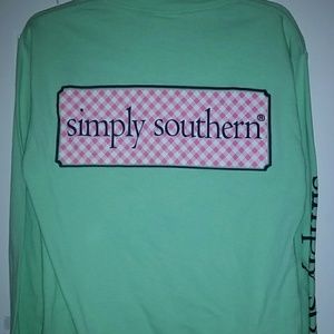 Simply southern pocket tee