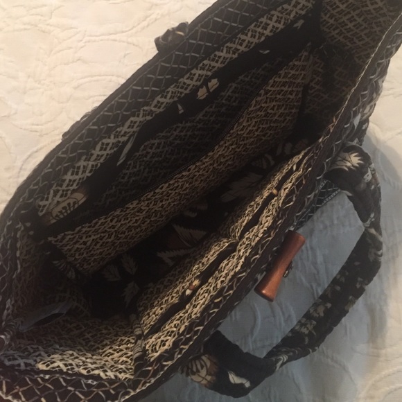 Small Black Vera Bradley Purse - Picture 2 of 2