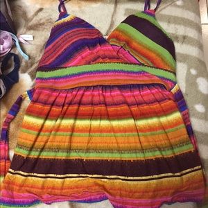 New multi color shirt