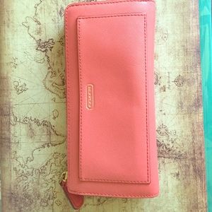 Large coach wallet