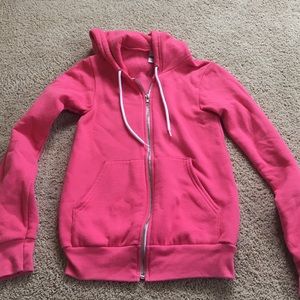 American Apparel Unisex Flex Fleece Zip Hoodie