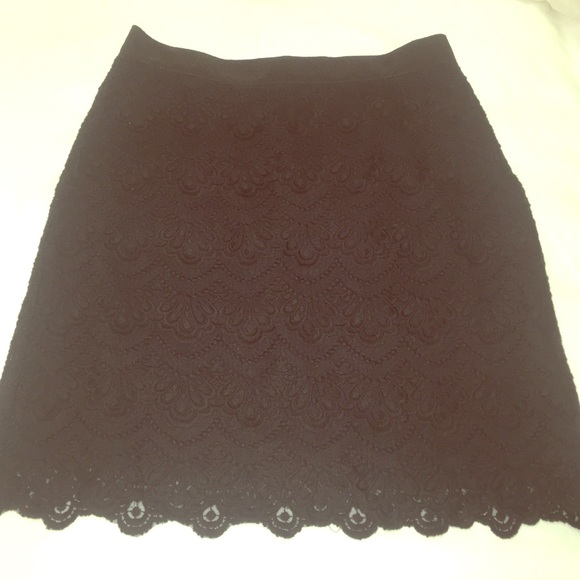J Crew black skirt