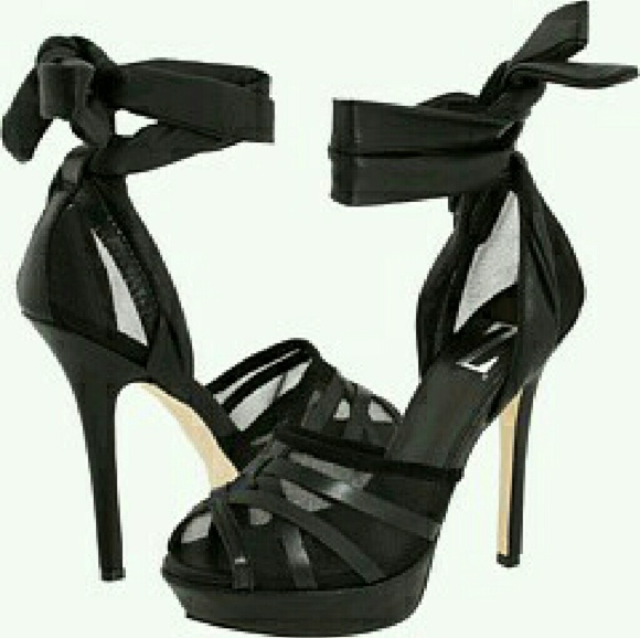 SOLD SOLD!!! Type Z 'Maida' Black Leather Peep