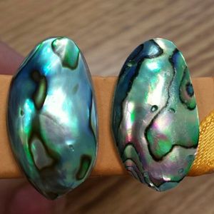 ABALONE SHELL MERMAID EARRINGS