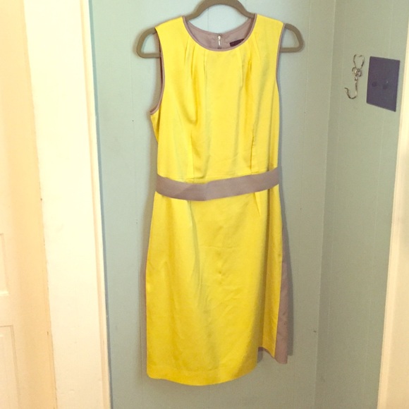 Ann Taylor Two Tone Dress