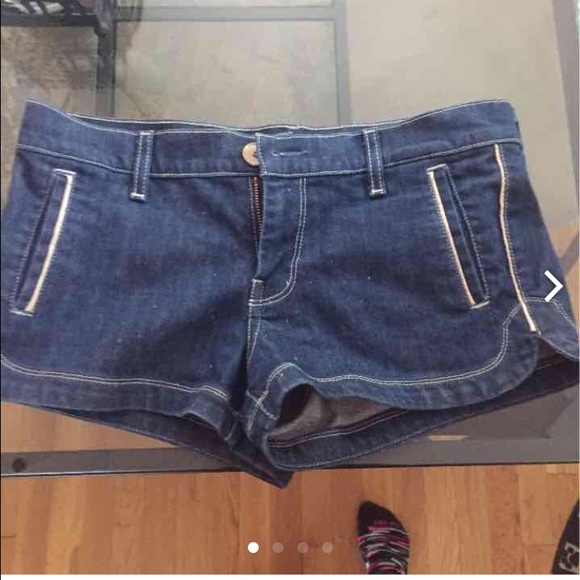 7 for all mankind denim shorts