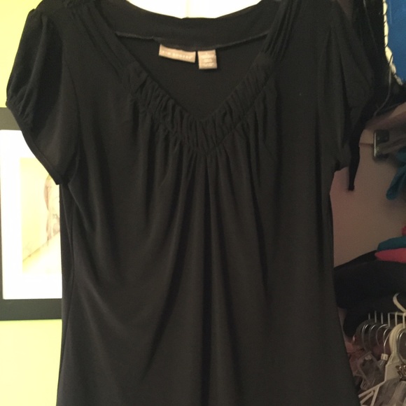Kim Rogers black dress top