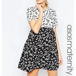 Asos maternity skater dress