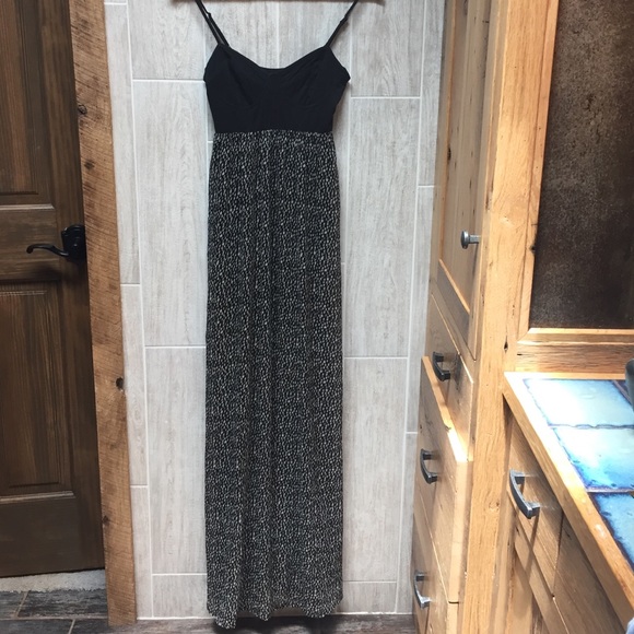 ❌SOLD❌Sheer maxi dress with bustier top